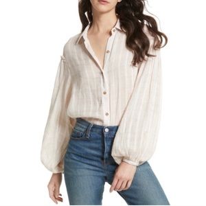 Free People Button Down